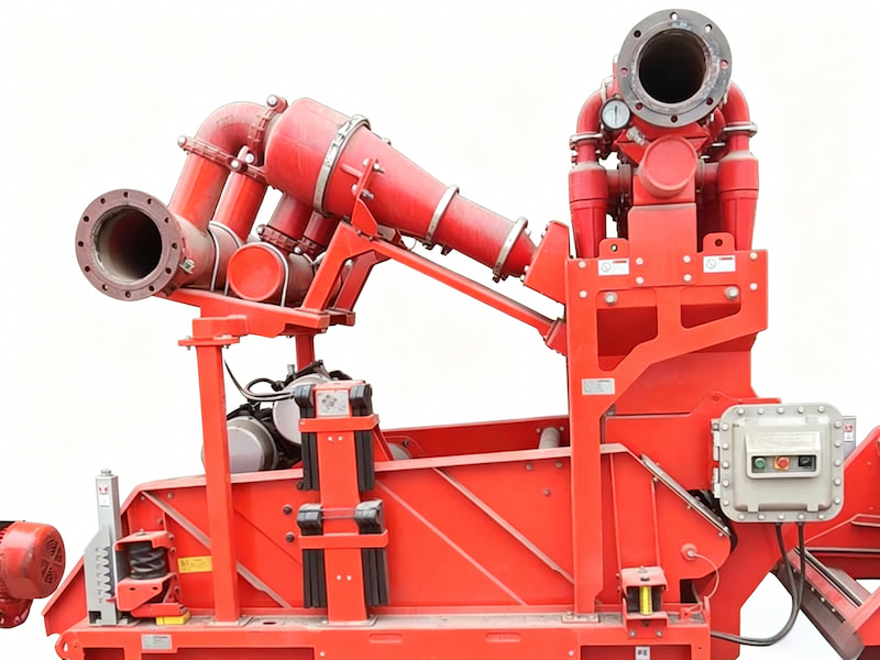 نظام التحكم في المواد الصلبة منظفات الطين